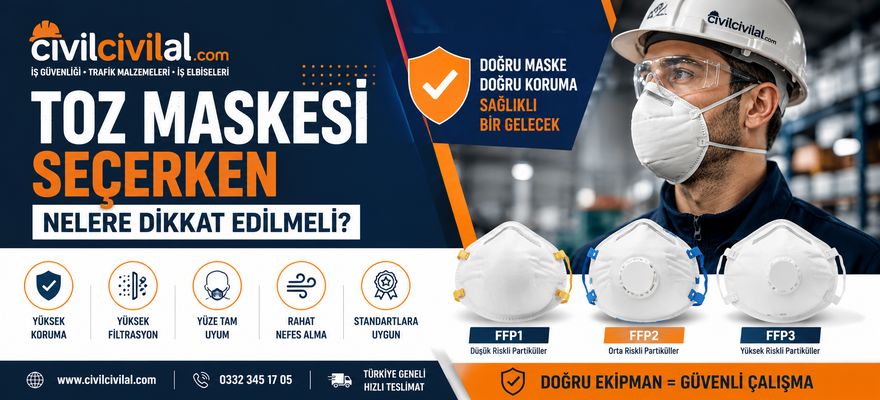 Toz Maskesi Seçerken Nelere Dikkat Edilmeli?