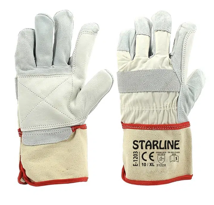 1 Çift Deri Eldiven Starline E-1203 3123X No:10 Xl