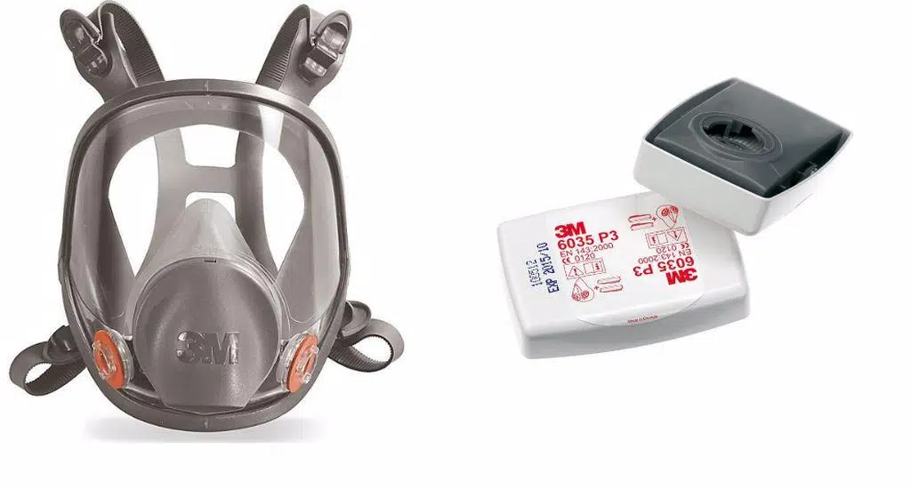 3M 6800 Tam Yüz Maskesi Ortaboy + 3M P3 Solo Filtre (6035) 3M 6800 Tam Yüz Maskesi Ortaboy + 3M P3 Solo Filtre (6035)
