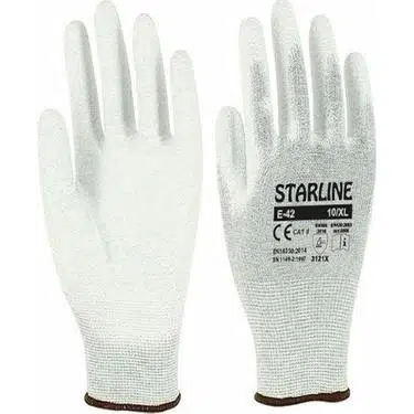 Starline E-42 Antistatik Pu Eldiven Beden 8 Numara Starline E-42 Antistatik Pu Eldiven Beden 8 Numara